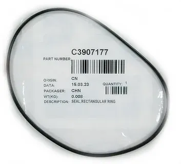 Кольцо уплотнительное гильзы цилиндра 3907177 (3917737) - 6CT, ISLe, L (Аналог)