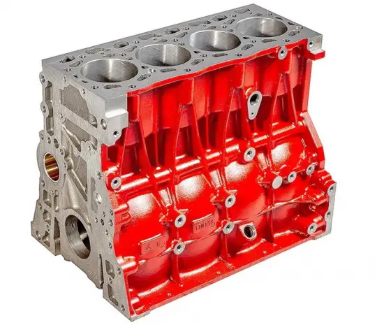 Блок цилиндров {V=3.8} (Short Block) 5289699 (SO11221) - ISFe3.8 (E4) (Ориг)